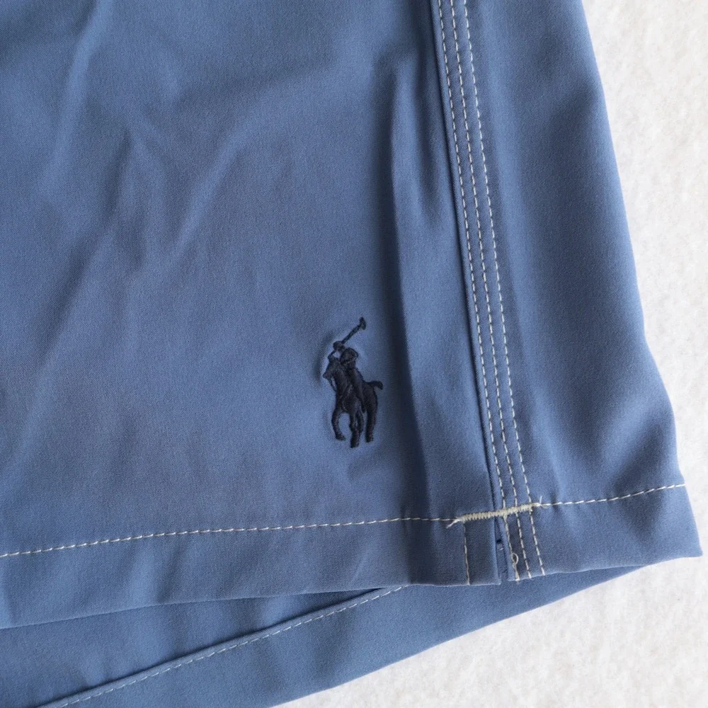 Polo Ralph Lauren Men Classic Swim Trunks Shorts Core Replen Blue Size XL